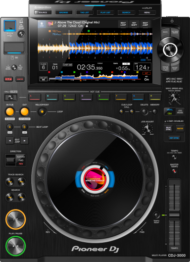 CDJ 3000 EQUIPO PIONEER SOUNDPLUSEVENTS